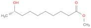 Decanoic acid, 9-hydroxy-, methyl ester, (S)-