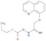 Ethanimidamide, N-[[(propylthio)carbonyl]oxy]-2-(8-quinolinyloxy)-