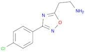 2-[3-(4-chlorophenyl)-1,2,4-oxadiazol-5-yl]ethan-1-amine