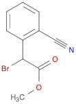 Methyl 2-bromo-2-(2-cyanophenyl)-acetate