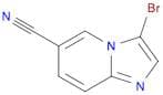 3-BROMOIMIDAZO[1,2-A]PYRIDINE-6-CARBONITRILE