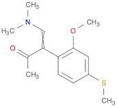 3-Buten-2-one, 4-(dimethylamino)-3-[2-methoxy-4-(methylthio)phenyl]-