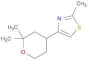 Thiazole, 2-methyl-4-(tetrahydro-2,2-dimethyl-2H-pyran-4-yl)-