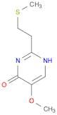 5-Methoxy-2-(2-(methylthio)ethyl)pyrimidin-4(1H)-one