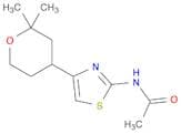 Acetamide, N-[4-(tetrahydro-2,2-dimethyl-2H-pyran-4-yl)-2-thiazolyl]-