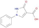 1H-Pyrazole-4-carboxylic acid, 2,3-dihydro-3-oxo-1-phenyl-