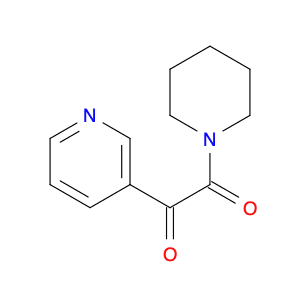 Piperidine, 1-(oxo-3-pyridinylacetyl)-