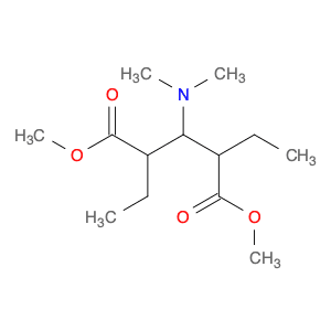 Pentanedioic acid, 3-(dimethylamino)-2,4-diethyl-, dimethyl ester