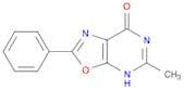 Oxazolo[5,4-d]pyrimidin-7(4H)-one, 5-methyl-2-phenyl-