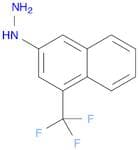 Hydrazine, [4-(trifluoromethyl)-2-naphthalenyl]-