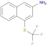 2-Naphthalenamine, 4-[(trifluoromethyl)thio]-