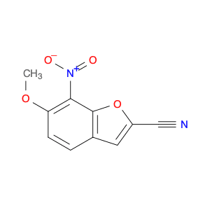 2-Benzofurancarbonitrile, 6-methoxy-7-nitro-