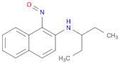 2-Naphthalenamine, N-(1-ethylpropyl)-1-nitroso-