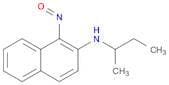 2-Naphthalenamine, N-(1-methylpropyl)-1-nitroso-