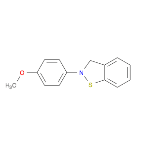 1,2-Benzisothiazole, 2,3-dihydro-2-(4-methoxyphenyl)-