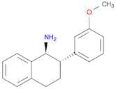 1-Naphthalenamine, 1,2,3,4-tetrahydro-2-(3-methoxyphenyl)-, trans-