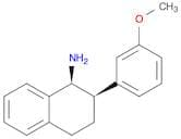 1-Naphthalenamine, 1,2,3,4-tetrahydro-2-(3-methoxyphenyl)-, cis-