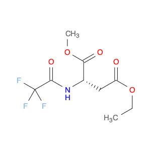 L-Aspartic acid, N-(trifluoroacetyl)-, 4-ethyl 1-methyl ester