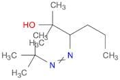 2-Hexanol, 3-[(1,1-dimethylethyl)azo]-2-methyl-