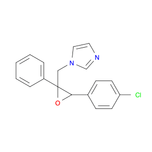1H-Imidazole, 1-[[3-(4-chlorophenyl)-2-phenyloxiranyl]methyl]-