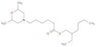 4-Morpholinehexanoic acid, 2,6-dimethyl-, 2-ethylhexyl ester