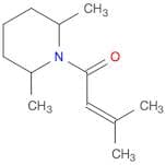 2,6-DIMETHYL-1-(3-METHYL-1-OXO-2-BUTENYL)PIPERIDINE