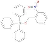 Silane, [(2-nitrophenyl)methoxy]triphenyl-