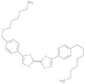 1,3-Dithiole, 4-(4-octylphenyl)-2-[4-(4-octylphenyl)-1,3-dithiol-2-ylidene]-