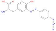 L-Tyrosine, 3-[(4-azidophenyl)azo]-