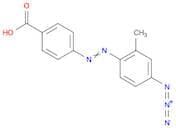 Benzoic acid, 4-[(4-azido-2-methylphenyl)azo]-