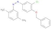 2,5-DIMETHYL-3'-CHLORO-4'-BENZYLOXYAZOBENZENE