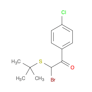 Ethanone, 2-bromo-1-(4-chlorophenyl)-2-[(1,1-dimethylethyl)thio]-