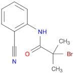 Propanamide, 2-bromo-N-(2-cyanophenyl)-2-methyl-
