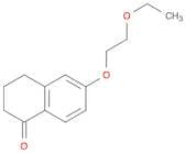 1(2H)-Naphthalenone, 6-(2-ethoxyethoxy)-3,4-dihydro-