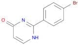 2-(4-Bromophenyl)pyrimidin-4(1H)-one