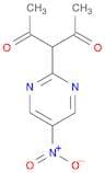 2,4-Pentanedione, 3-(5-nitro-2-pyrimidinyl)-
