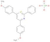 1,3-Thiazin-1-ium, 4,6-bis(4-methoxyphenyl)-2-phenyl-, perchlorate