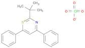 1,3-Thiazin-1-ium, 2-(1,1-dimethylethyl)-4,6-diphenyl-, perchlorate