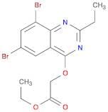 2-((6,8-Dibromo-2-ethylquinazolin-4-yl)oxy)ethyl acetate