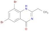 6,8-Dibromo-2-ethylquinazolin-4(1H)-one