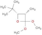 Oxetane, 4-(1,1-dimethylethyl)-2,2-dimethoxy-3-methyl-, cis-
