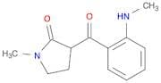 2-Pyrrolidinone, 1-methyl-3-[2-(methylamino)benzoyl]-