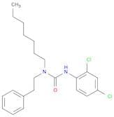 Urea, N'-(2,4-dichlorophenyl)-N-heptyl-N-(2-phenylethyl)-