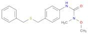 Urea, N-methoxy-N-methyl-N'-[4-[[(phenylmethyl)thio]methyl]phenyl]-