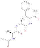 L-Alaninamide, N-acetyl-L-alanyl-N-[2-oxo-1-(phenylmethyl)propyl]-, (S)-