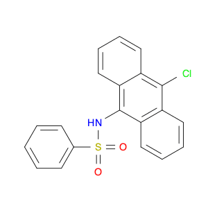 Benzenesulfonamide, N-(10-chloro-9-anthracenyl)-