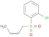 Benzene, 1-(2-butenylsulfonyl)-2-chloro-
