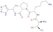 L-Prolinamide, L-threonyl-L-lysyl-N-[1-(1H-tetrazol-5-yl)ethyl]-