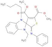 1-BUTYL-3-ETHYL-1,3-DIHYDRO-2'-(PHENYLIMINO)-SPIRO[2H-BENZO[D]IMIDAZOLE-2,3'(2'H)-THIOPHENE]-4',5'…
