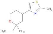 Thiazole, 4-(2-ethyltetrahydro-2-methyl-2H-pyran-4-yl)-2-methyl-